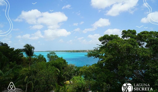 Apartamentos Laguna Secreta Bacalar - Gratis Desayunos y experiencias acuáticas