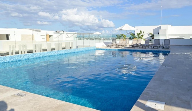 Brand New & Lovely 1BR Apartment PDC Rooftop Pool, Gym & Pool Table Nice Amenities