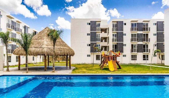 Departamento en Playa del Carmen, cómodo económico y confortable!!