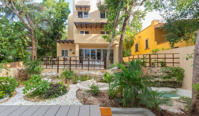 Stunning Mansion 6BR With Artificial Cenote and Private Pool With Ocean View