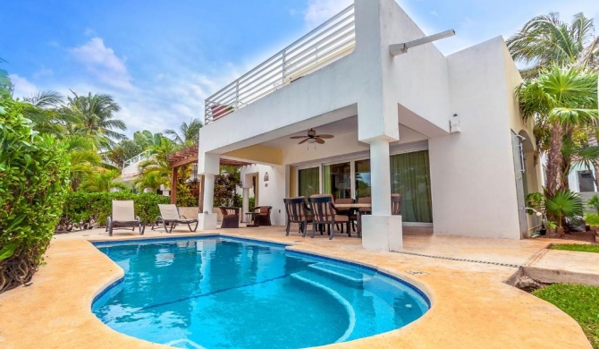 Villa Pura Vida - Spacious Oceanview with private pool - At Playacar Phase I