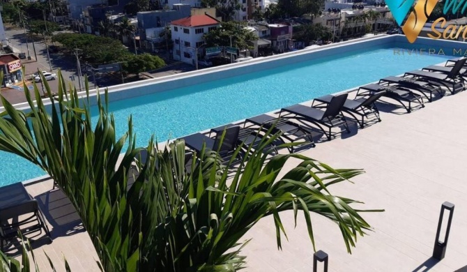 White Sand Suite 302 w rooftop pool & balcony 38st