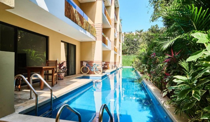 Brand-New Stunning Apartment in Aldea Zama with Plunge Pool, Lounge, Gym, Terrace & Swimming Pool