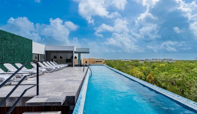 TOP Location, Rooftop Pool and Gym with Jungle view, Elle Tulum