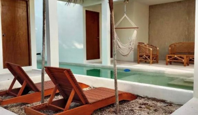 Villa Kuxtah, Beautiful bungalow with Private Pool