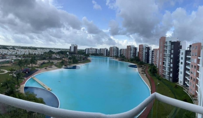 Departamento con Enorme Alberca en Cancun