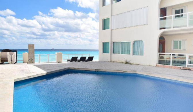 Departamento sobre la playa Cancun