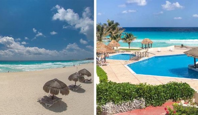 Beach & Ocean Front Apartments Brisas Cancun Zona Hotelera