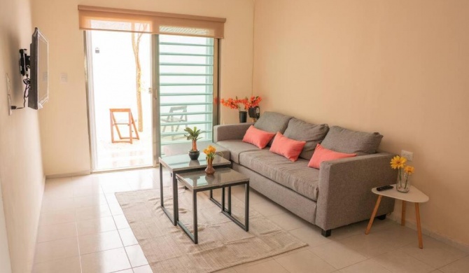 Cómoda casa con 2 habitaciones en Chetumal