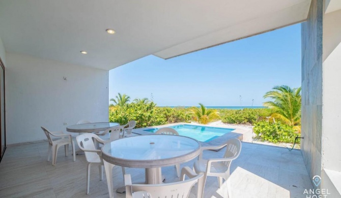 Beachfront Home with Private Pool Steps to the Sea!