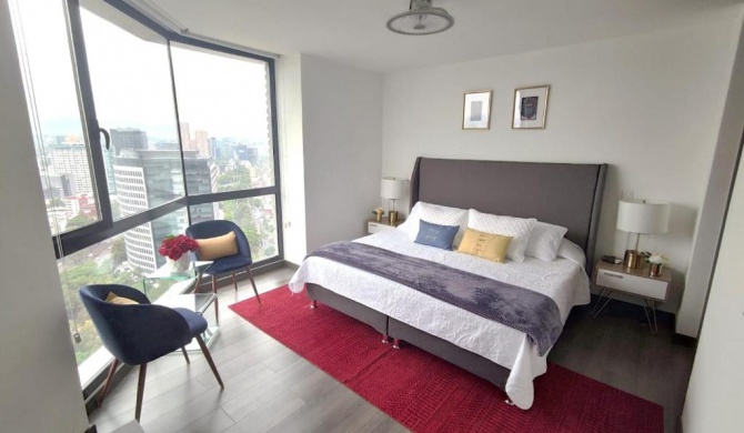 Lilia MaiaHome - La mejor vista de CDMX en la comodidad de Polanco 3BD