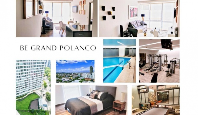 Minimalistic and modern decore 1B apartment Polanco