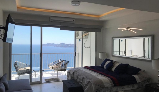 Suite frente al mar en Torres Gemelas Acapulco