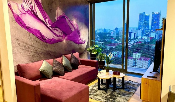 Spectacular penthouse in condesa with great views