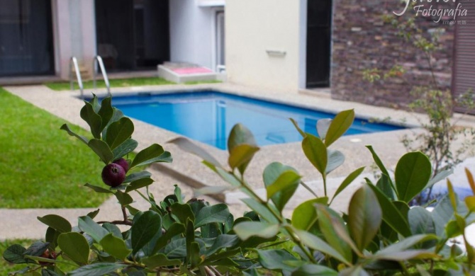 LOFTS en Cuernavaca con alberca climatizada