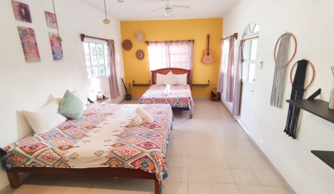 Quiet Centric Rooms Holbox