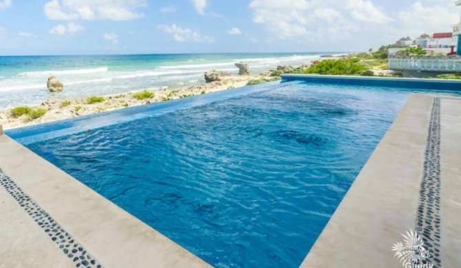 Casa Javi- Ocean Front located Mid Isla Mujeres