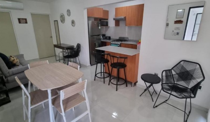 Hermoso departamento planta baja con alberca