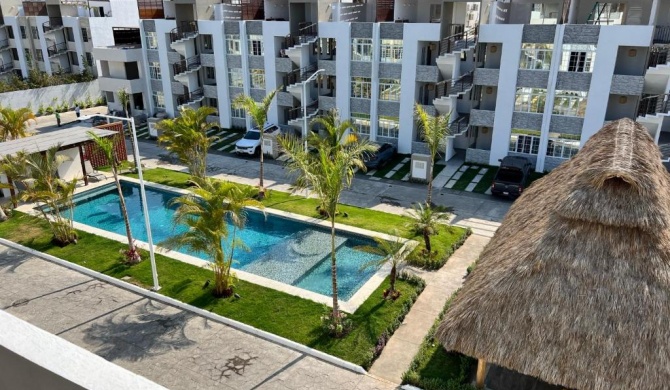 Penthouse Manzanillo exclusivo con alberca