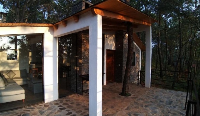 Cabaña "Alexa", en el corazón del bosque de Mazamitla